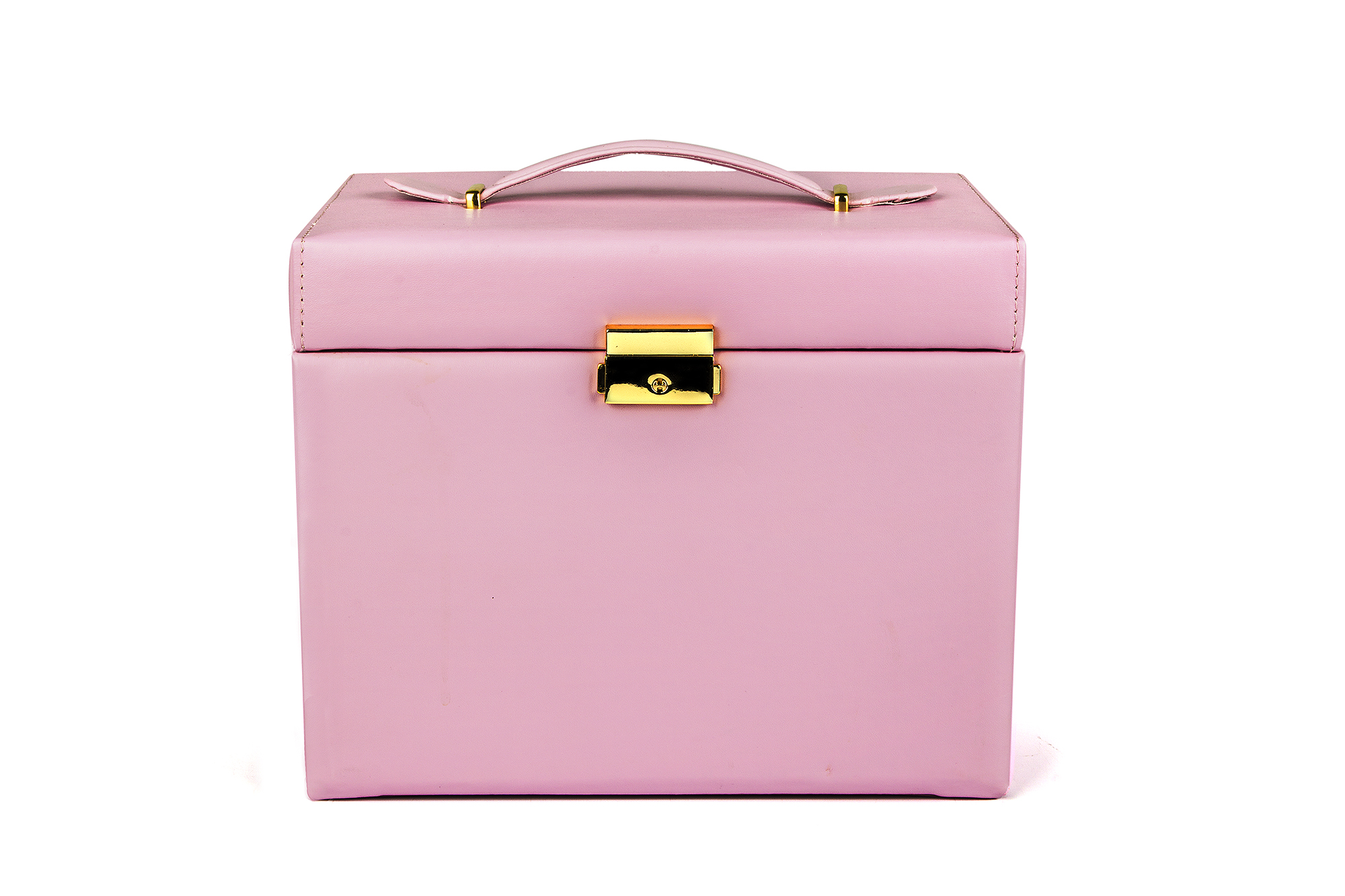 HUGE PINK LEATHER JEWELRY BOXpink box 珠海华达通成贸易有限公司